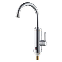 Проточний водонагрівач кухня SDR-C10Т хром, гусак вухо, гайка (з датчиком темп.) 1/10