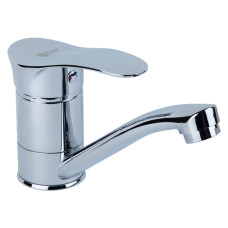 Змішувач для кухні гусак прямий 150мм гайка SE Ø40 TAU SE-1B145C