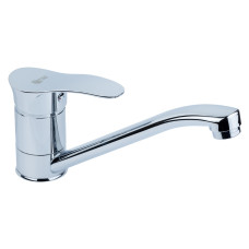 Змішувач для кухні гусак прямий 250мм гайка SE Ø40 TAU SE-1B245C