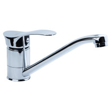 Змішувач для кухні гусак прямий 250мм шпилька SE Ø40 TAU SE-2B245C