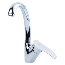 Смеситель для кухни гусак ухо лат. шток гайка SE Ø40 TAU SE-4B445C