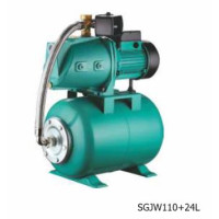 Насосная станция 1.1кВт Нmax 52м Qmax 90л/мин SHIMGE SGJW110 + Бак24L