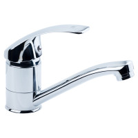 Смеситель для кухни гусак прямой 150мм шпилька SL Ø40 TAU SL-2B143C