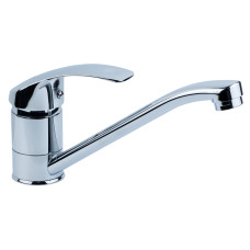 Змішувач для кухні гусак прямий 250мм шпилька SL Ø40 TAU SL-2B243C