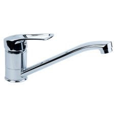 Смеситель для кухни гусак прямой 250 мм шпилька SM Ø40 TAU SM-2B244C