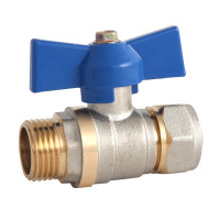 Кран до метал. труби 16 х 1/2