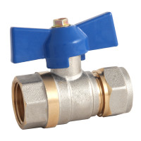 Кран до метал. труби 20 х 3/4