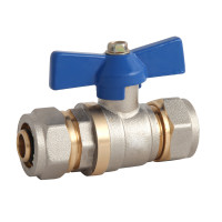 Кран до метал. труби 20 х 20 ECO 8/80