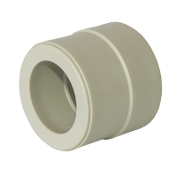 Муфта PPR перехідна 50 В х 20 З Tebo сіра 20/240