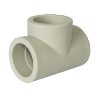 Трійник PPR Ø75 Tebo сірий 2/16