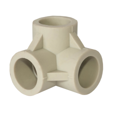 Трійник PPR кутовий Ø25 Tebo сірий 25/250