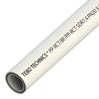 Труба PP-RCT PN20  BASALT  Ø32  TEBO біла 2/20