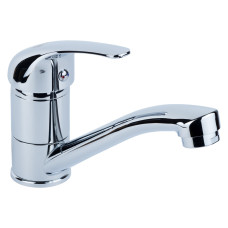 Змішувач для кухні гусак прямий 150мм шпилька TN Ø35 TAU TN-2B142C