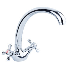 Змішувач для кухні гусак вухо гайка VD 1/2