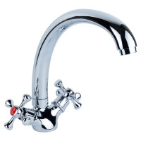 Змішувач для кухні гусак вухо гайка VN 1/2