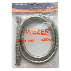 Шланг для гігієнічного душу 120 см пакет WEZER WKR-003-120 1/50
