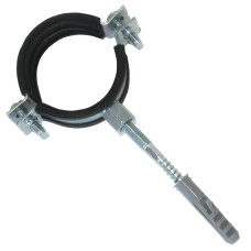 Хомут метал.для труб в комплекті 11/4