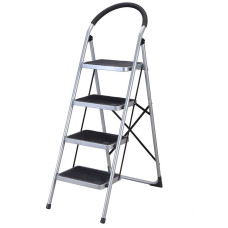Драбина сталева 4 ступінчаста FLORA 5035334