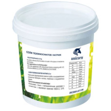 Поліфосфатна сіль засипка для фільтрів Unicorn банка 0,5 кг 1/44
