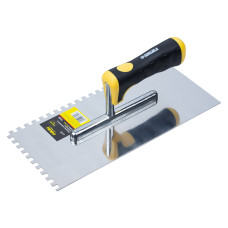 Гладилка нержавіюча штукатурна з зубом Profi 280мм×130мм 6×6мм Sigma 8327521