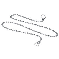 Е25 Ланцюжок металевий хром для пробки UNICORN 100/2000