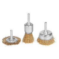 Набір щіток дротяних для дрилю 3шт. Ø25; 50; 50мм Sigma 9010011