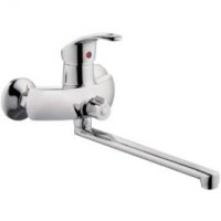 F2221 Змішувач для ванни довгий плоский гусак Ø40 FRAP 1/10