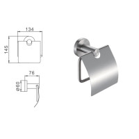Тримач для туалетного паперу нержавіюча сталь Frap F30103 1/40