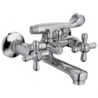 F3025 Змішувач буксовий для ванни короткий гусак FRAP 1/10