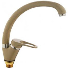 F4113-9 Змішувач для кухні U гайка бежевий Ø35 FRAP 1/10