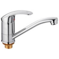 F4521-2 Змішувач для кухні короткий гусак гайка Ø40 FRAP 1/10