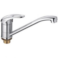 F4903 Змішувач для кухні довгий гусак гайка Ø40 FRAP 1/10