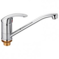 F4921 Змішувач для кухні довгий гусак гайка Ø40 FRAP 1/10