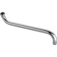 F7128S Гусак 28 см круглий вигнутий 24 мм (пакет) FRAP 1/50