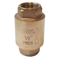 F102 Клапан зворотного ходу з лат.штоком 1/2