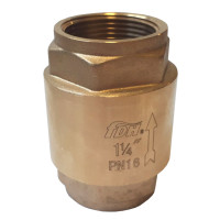 F102 Клапан зворотного ходу з лат.штоком 11/4