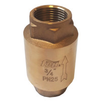 F102 Клапан зворотного ходу з лат.штоком 3/4