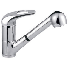 F6002-B (H02) Змішувач для кухні з висувною лійкою шпилька Ø40 FRAP 1/10