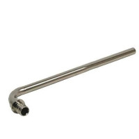 1023047 Коліно хром Q&E для підключення радіатора Ø16 х 15 мм L=1100 мм UPONOR