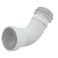 Гофра армована для унітазу GO-MAGIC LUX  L=290÷590 мм