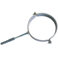 Хомут стальной +дюбель+шпилька (M10) 110-115 4