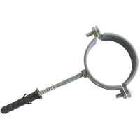 Хомут сталевий +дюбель+шпилька (M8) 32-36 1