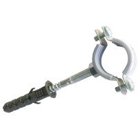 Хомут сталевий +дюбель+шпилька (M8) 15-19 3/8