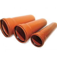 Труба Інсталпласт каналізаційна зовнішня 110 /2,2/ 1000мм