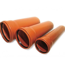 Труба Инсталпласт канализационная наружная 110 /2,2/ 1000мм