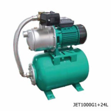 Насосна станція 1.0 кВт Нmax 48м Qmax 90л/хв SHIMGE JET1000G1 + Бак 24L