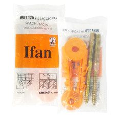 Кріплення для умивальника  DN 10мм x 120мм IFAN 1/180
