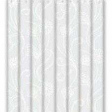 Штора для ванної 180х180 см поліетилен білі квіти Frap F8805 1/50