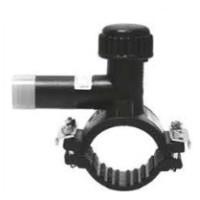 1025110032001  Хомут для врізки під тиском  Ø110 x 32  PP-B  UNIDELTA