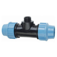 Трійник зовнішнє різьблення  ТНР Ø20 х 3/4